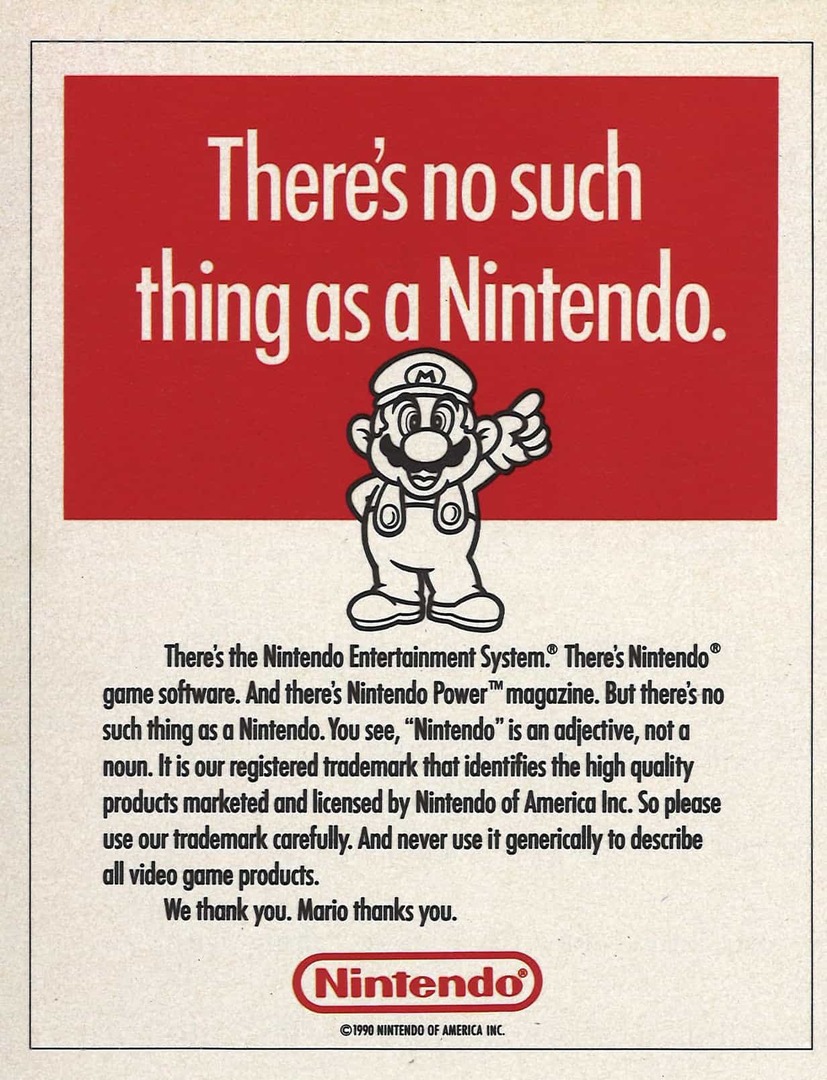 nėra tokio dalyko kaip Nintendo