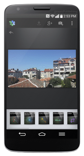 „Snapseed“ nuotraukų redaktorius redaguoti fotografiją „Android“ androidografija „Android“ fotografija „Google“ plius „Google“ + „Google Android“