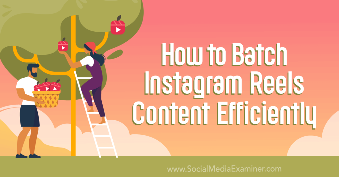 Kaip efektyviai sudėti „Instagram“ ritinių turinį, naudojant socialinės žiniasklaidos ekspertą
