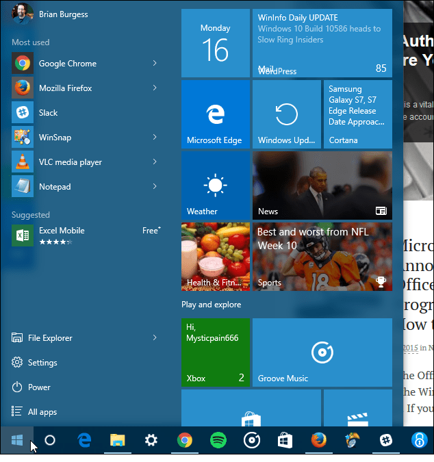 „Windows 10“ paleiskite tris stulpelius