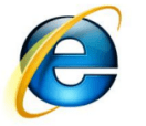 „Internet Explorer IE 8“ logotipas