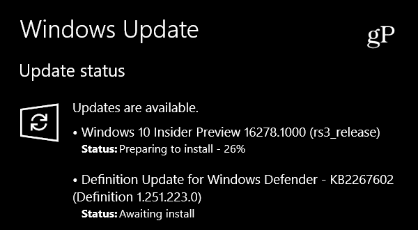 „Microsoft“ išleido „Windows 10 Insider Preview Build 16278“, skirtą asmeniniam kompiuteriui