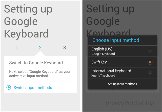 Kaip dabar gauti naują „Android KitKat“ klaviatūrą