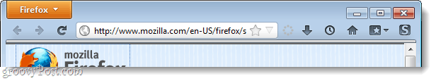 „Firefox 4“ skirtukų juosta paslėpta
