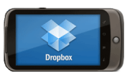 „Android Dropbox“ logotipas
