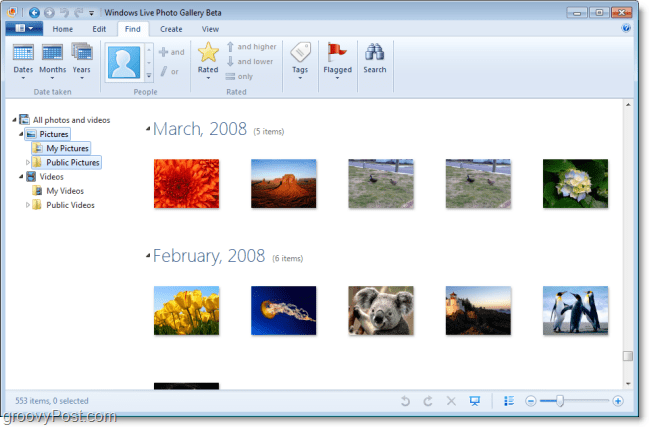 „Windows Live“ nuotraukų galerija