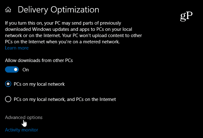 „Windows 10“ pristatymo optimizavimas
