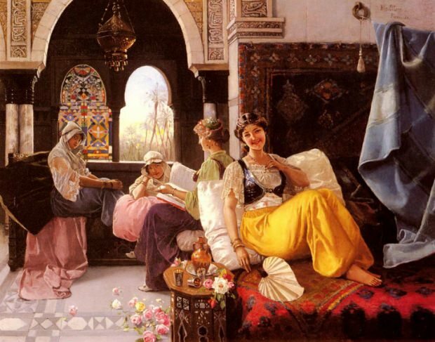 moterys iš Osmanų rūmų