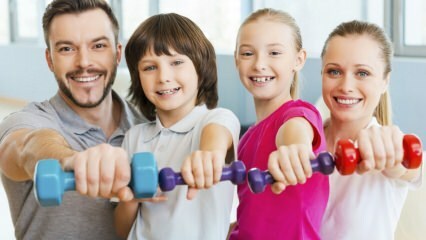 Kokius judesius vaikai gali atlikti sportuodami?