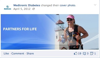 medtronic diabeto pirmasis facebook reklamjuostė