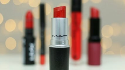 „Mac Russian Red“ lūpų dažų apžvalga