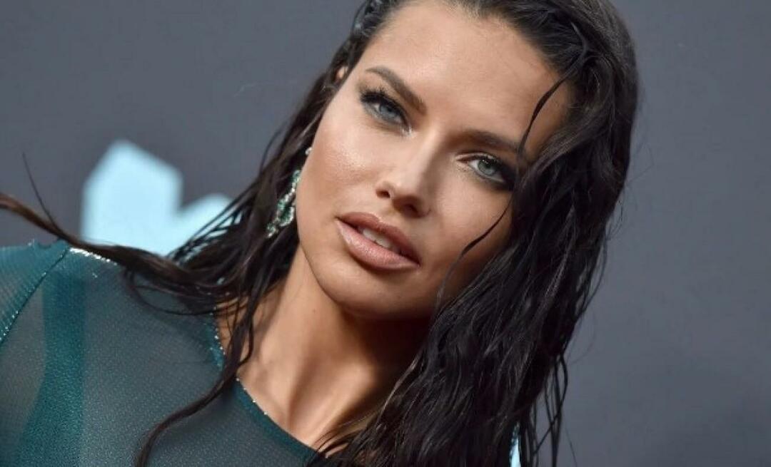 Adriana Lima atsakymas į estetinius teiginius! "Šis veidas..."