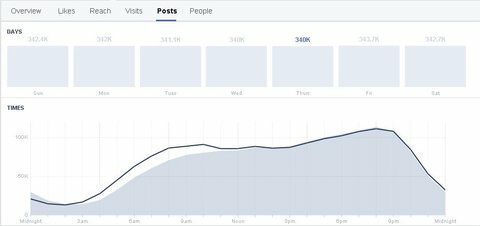 facebook įžvalgos auditorijos grafikas