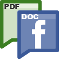 PDF į Word keitiklis - galima rasti „Facebook“