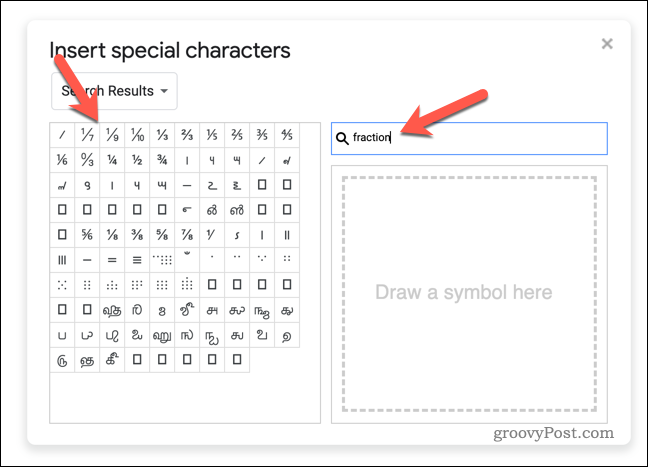Specialiųjų simbolių įterpimas į „Google“ dokumentus