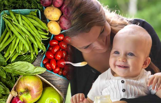 Kaip kūdikiams pradedamas papildomas maistas?