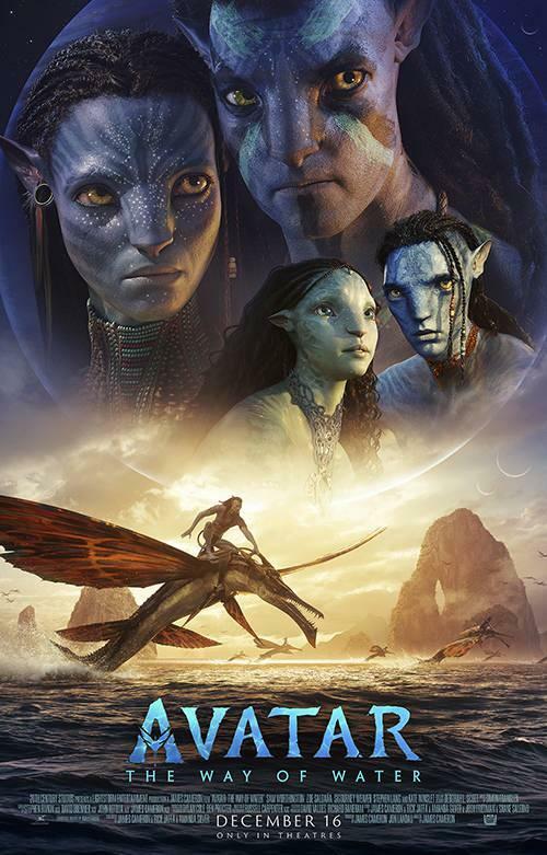 Avataras: „Vandens kelias“ filmo plakatas 
