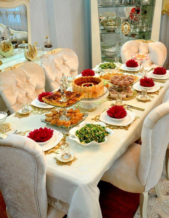 „Iftar“ stalo dekoravimo pasiūlymai