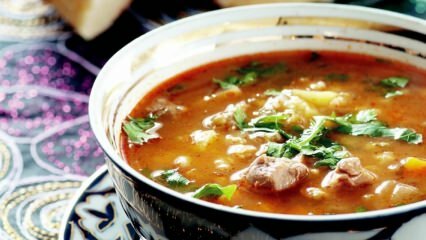 Kaip gaminama uzbekų sriuba?
