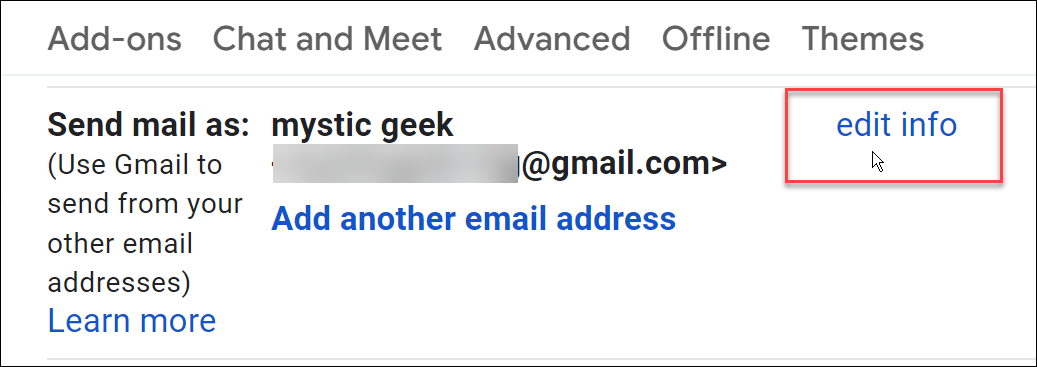 kaip pakeisti vardą gmail