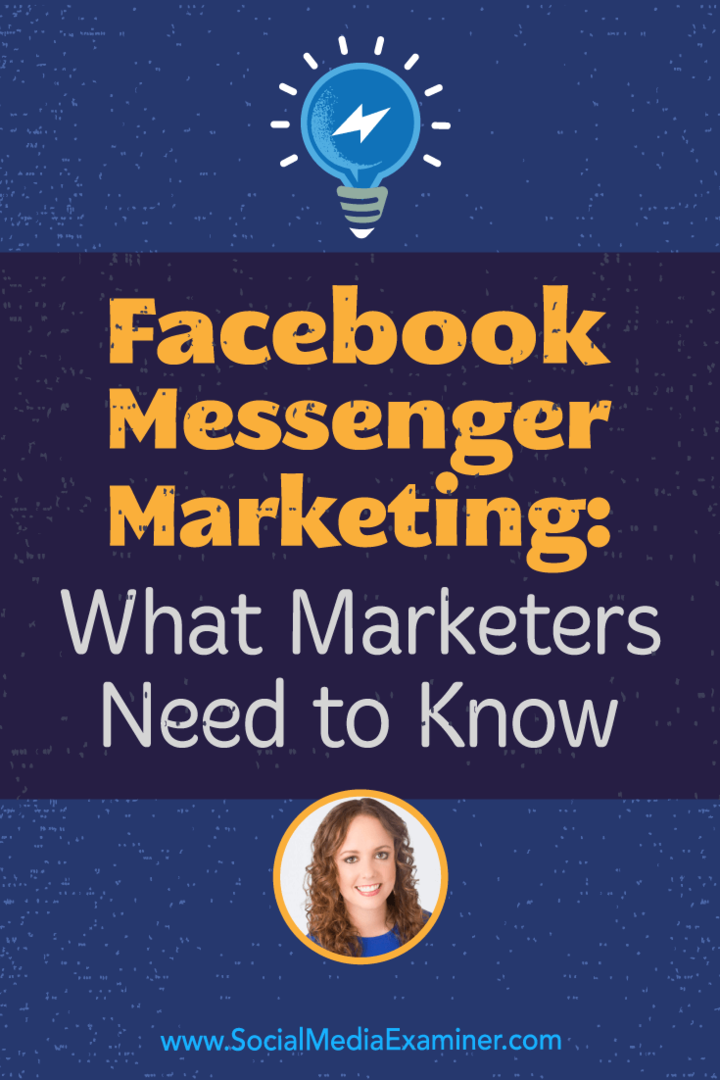 „Facebook Messenger“ rinkodara: ką rinkodaros specialistai turi žinoti: socialinės žiniasklaidos ekspertas