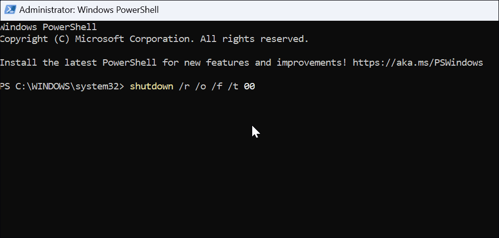 powershell komanda