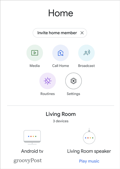 „Google Home“ garso ekvalaizeris