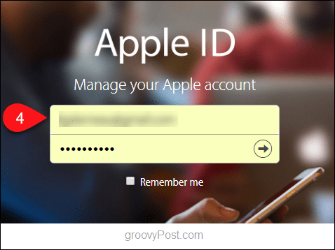Kaip iš naujo nustatyti „Apple iCloud“ slaptažodį - 4