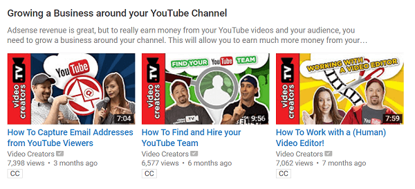 „YouTube“ verslo grojaraštis