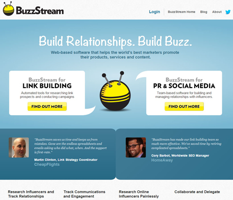 „buzzstream“ svetainė