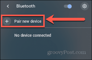 „Chromebook“ pridėti naują įrenginį
