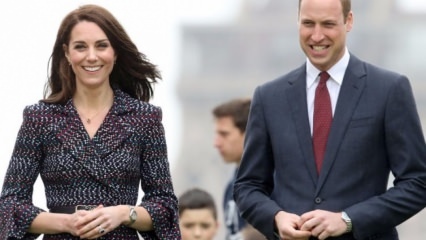 Princas Williamas ir Kate Middleton paliko vaikus į mokyklą pėsčiomis!