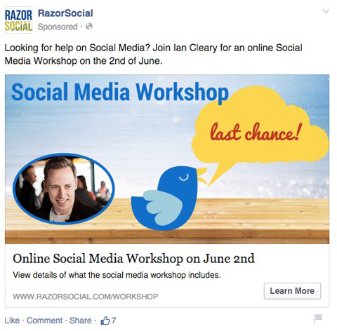 „facebook“ skelbimas, reklamuojantis renginį
