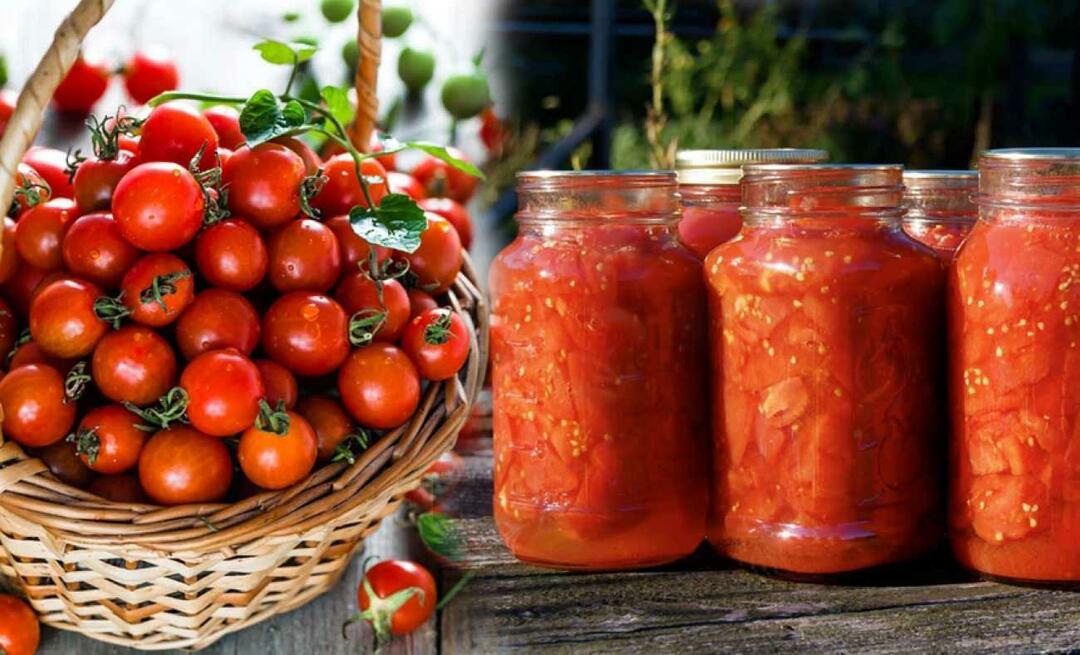 Kaip išsirinkti pomidorus? Kaip pasirinkti Menemenlik pomidorus? 6 patarimai konservuotiems pomidorams