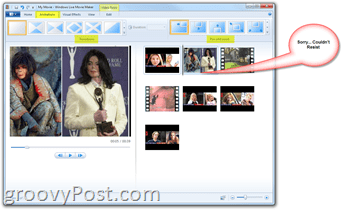 „Microsoft Windows Live Movie Maker“ - kaip padaryti namų filmus Džeksonas