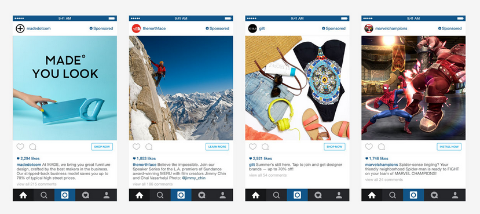 „instagram“ atveria skelbimus visoms įmonėms
