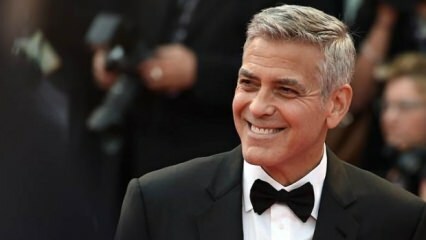 George'as Clooney patyrė automobilio avariją