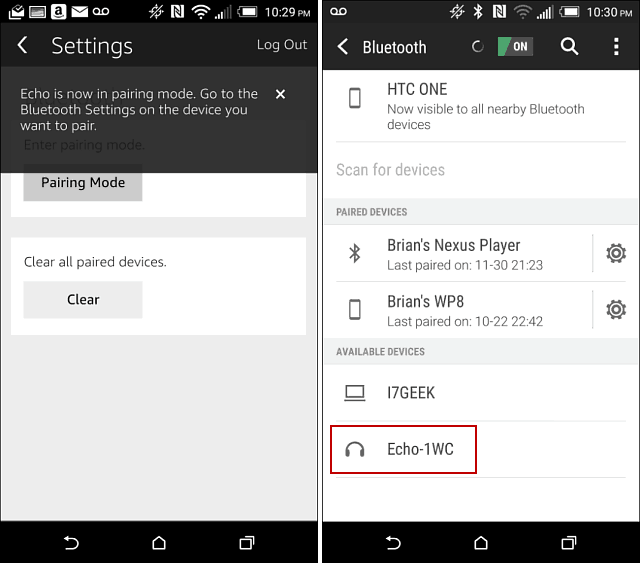 „Android Bluetooth“ aidas