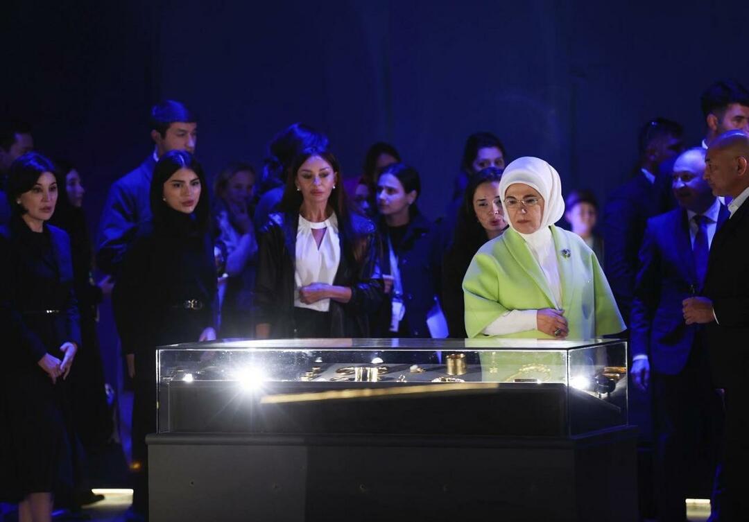 Emine Erdoğan susitiko su lyderių žmonomis