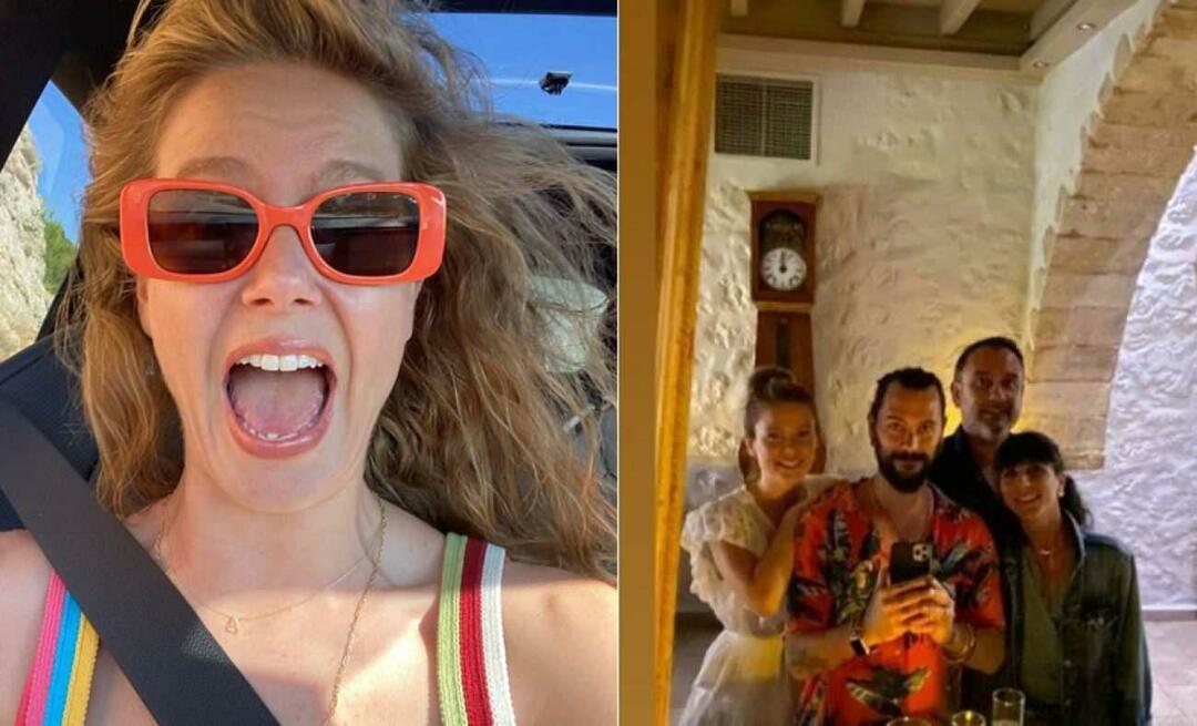 Burcu Biricik, Nalan iš „Mergaitė stikle“, pasidalijo nuotrauka su savo vyru! Apie jo romantiškas nuotaikas buvo daug kalbėta.