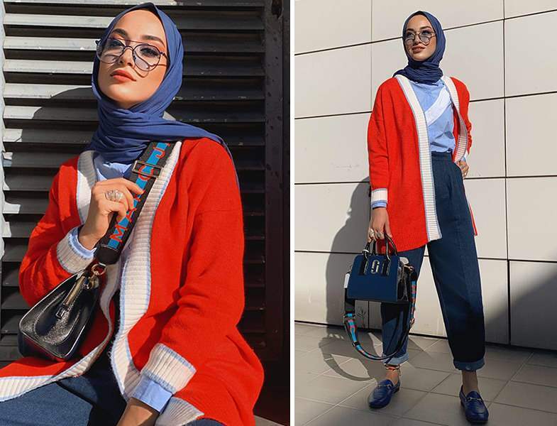 Megztinių modeliai, išsiskiriantys 2021 m. Hidžabo mada | Kaip derinti megztinius?