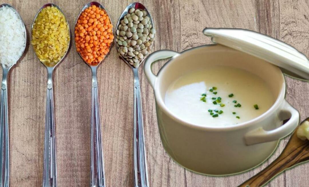 Kaip pasigaminti 4 šaukštus sriubos? Štai 4 šaukštų sriubos receptas, kuris plyš gomurį!