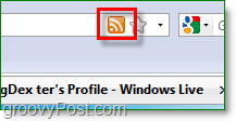 kaip užsiprenumeruoti „Windows Live“ žmonių rss naujinius naudojant „Firefox“