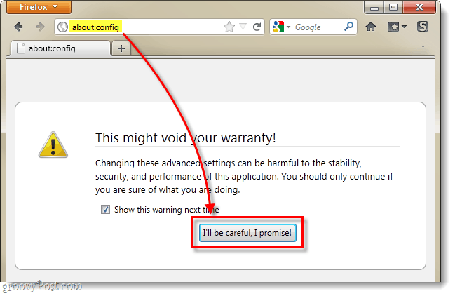 „Firefox“ sąrankos meniu gali panaikinti jūsų garantiją