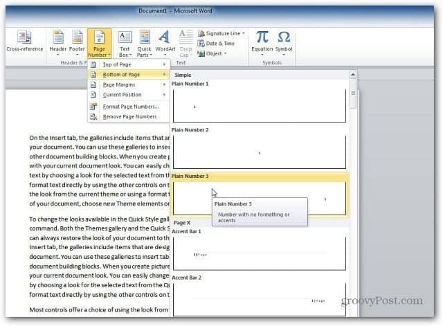 Kaip pridėti puslapių numerius prie „Microsoft Word“ dokumentų