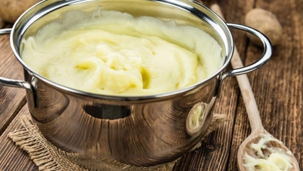 Pieno bulvių košės receptas