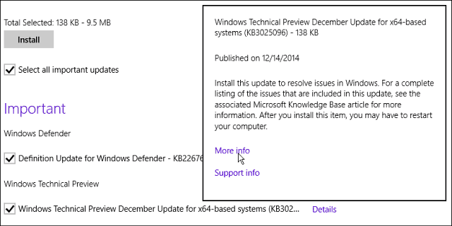 KB3025096 „Windows“ atnaujinimas
