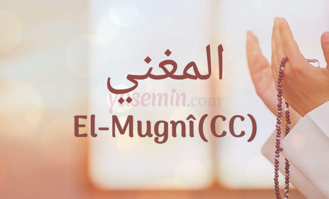 Ką reiškia Al-Mughni (c.c)? Kokios yra Al-Mughni (c.c) dorybės?