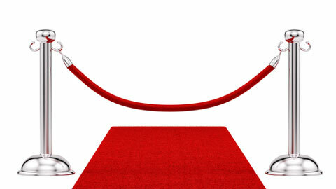 „shutterstock“ 103168676 raudono kilimo ir aksomo virvės vaizdas