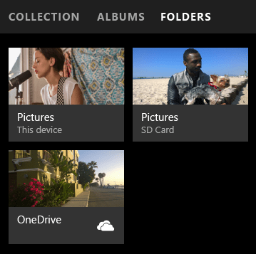 nuotraukos „Windows 10“ mobiliesiems